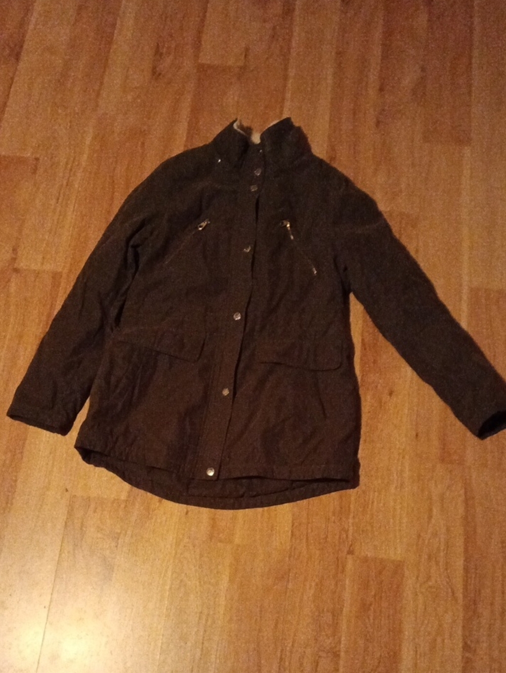 Nautica Women's Brown Utility Field Jacket
